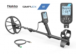 Nokta Simplex BT - Detector de Metales, Sumergible hasta 5 Mt